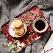 Aboriginal Art | Scatter Tray | Teddy Gibson